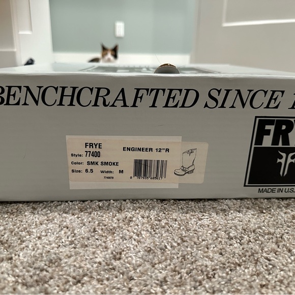 Frye Engineer 12”R Smoke size 6.5 - Picture 7 of 7